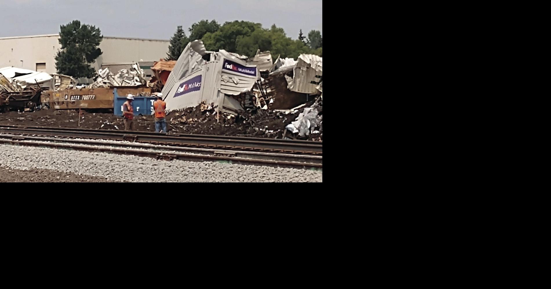 No injuries after train derails in Big Lake | Monticello Times ...