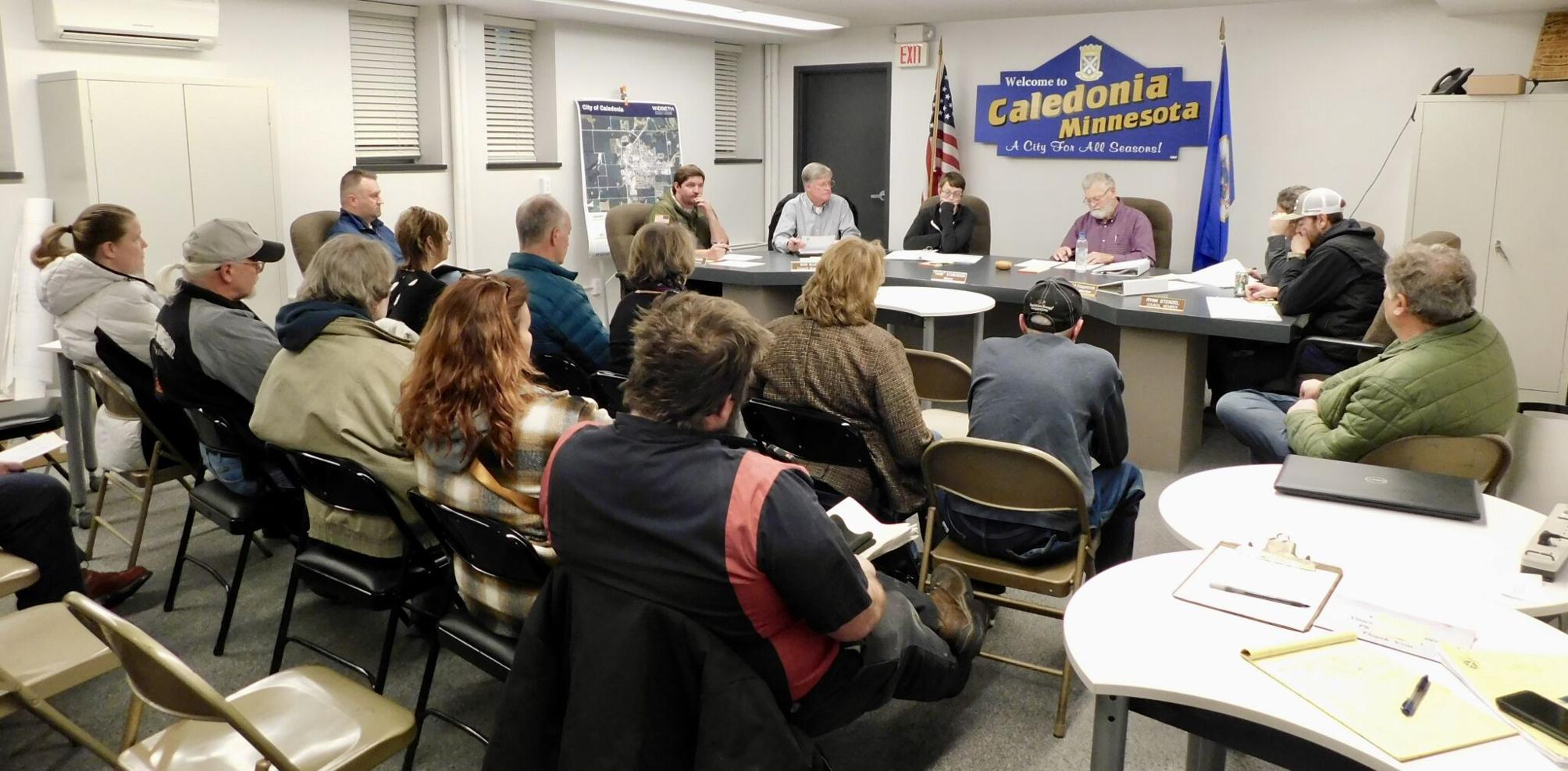 Split Caledonia council lowers special assessments on street project