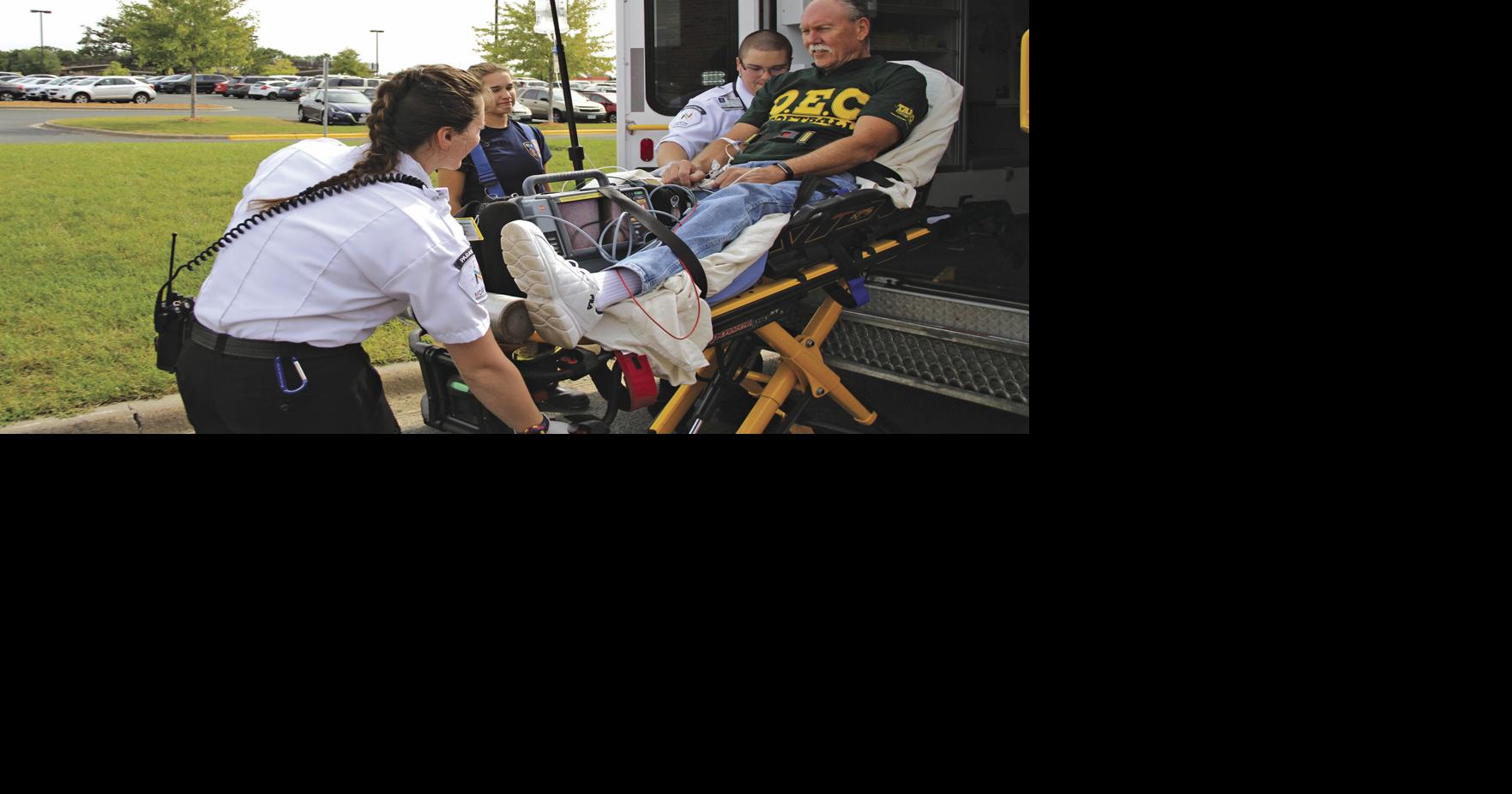 SLP High School OEC students participate in mock cardiac arrest drill ...