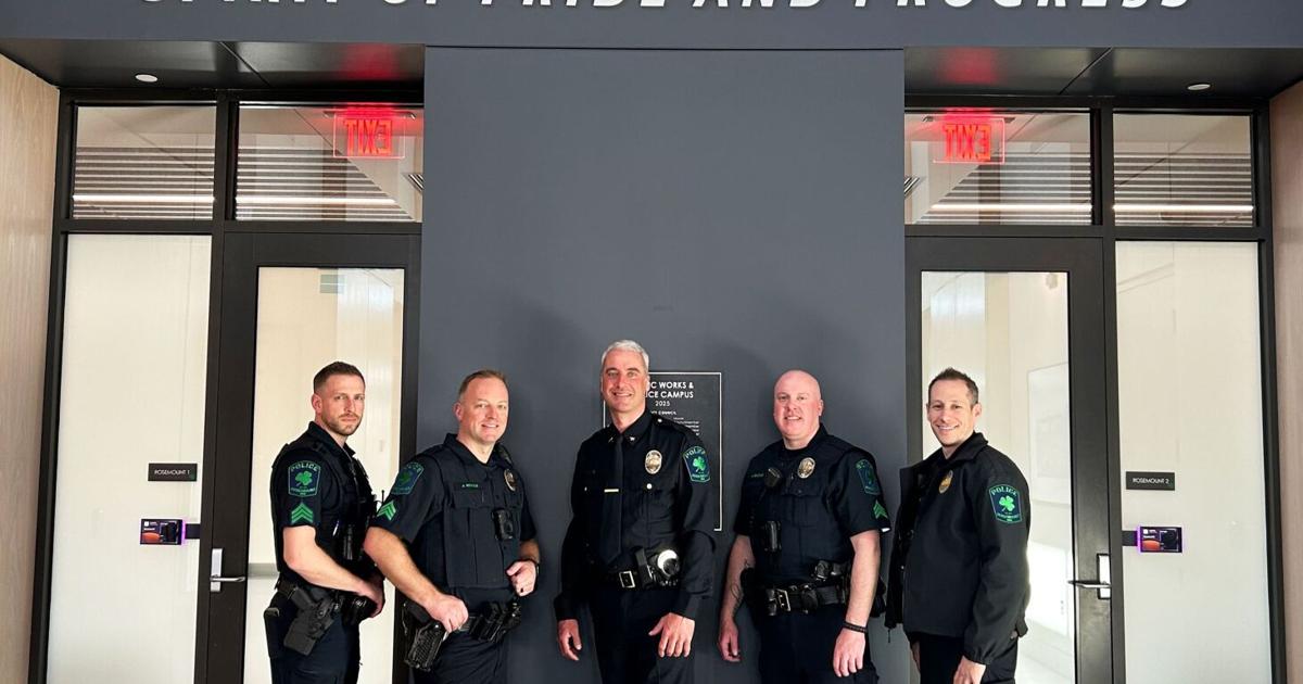 Rosemount Police Department unveils new uniform patch and squad car ...