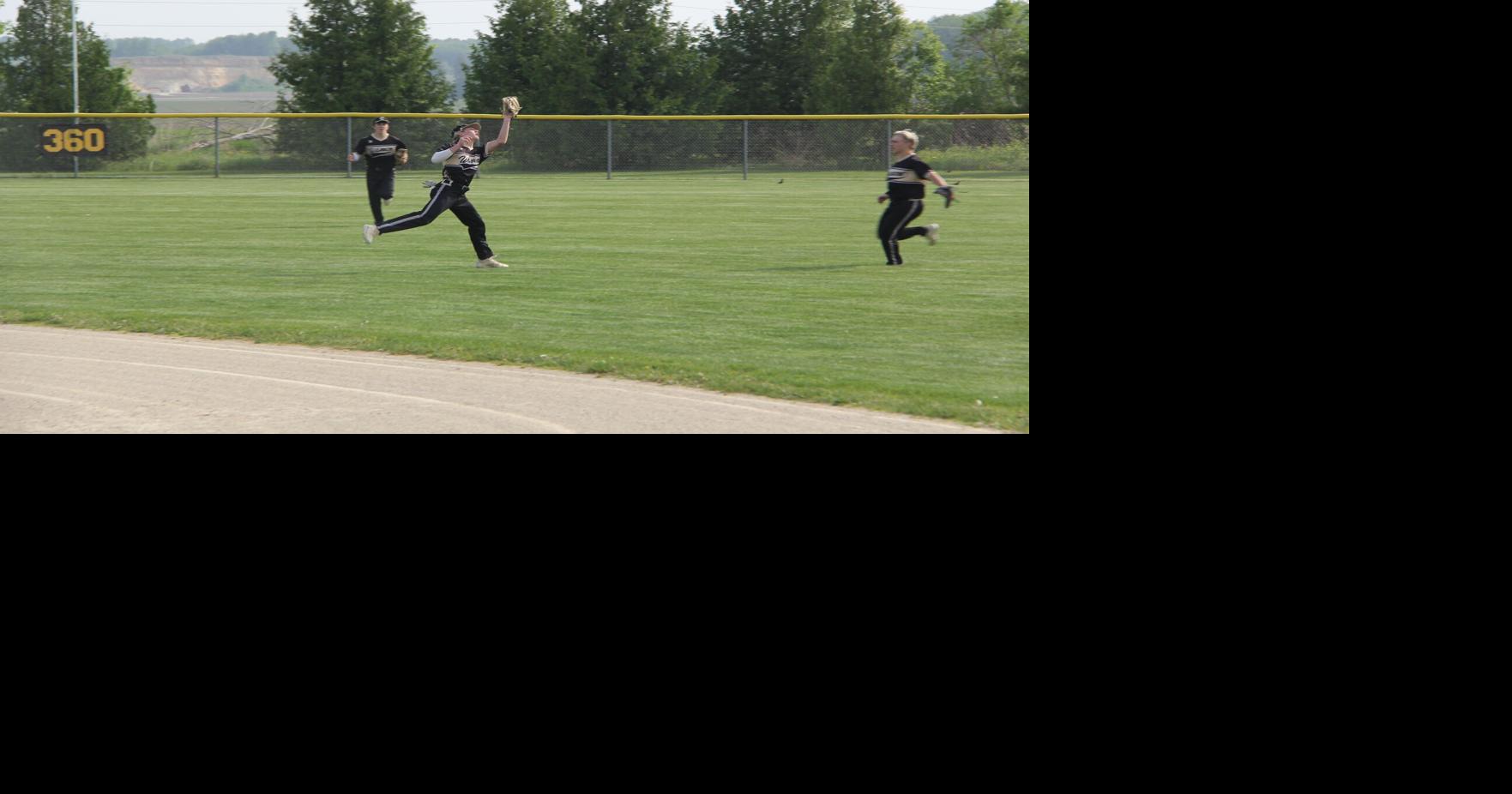 2023 Caledonia baseball (vs. Winona Cotter) Owen Denstad