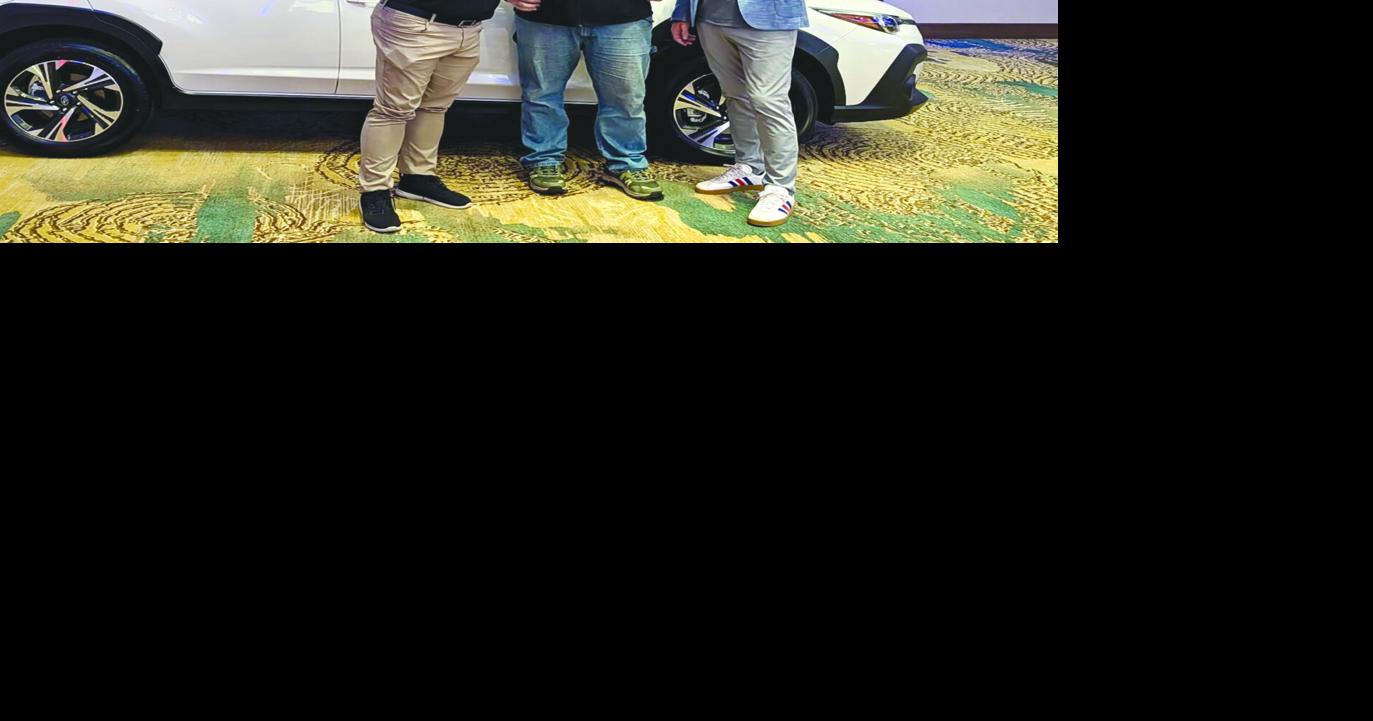 Upsala firefighter wins new SUV in raffle