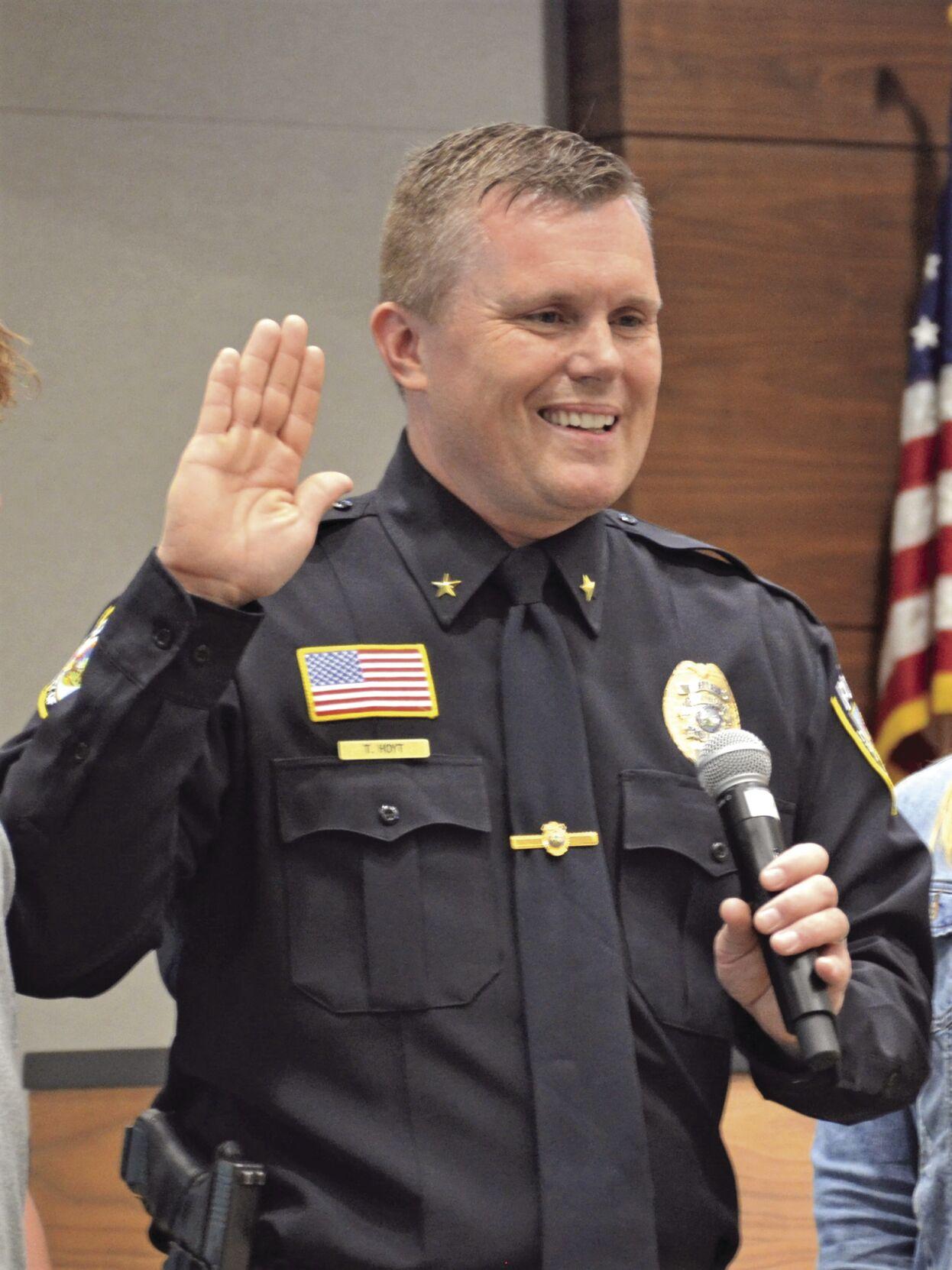 New Hope Police Chief Hoyt gives first annual report Community