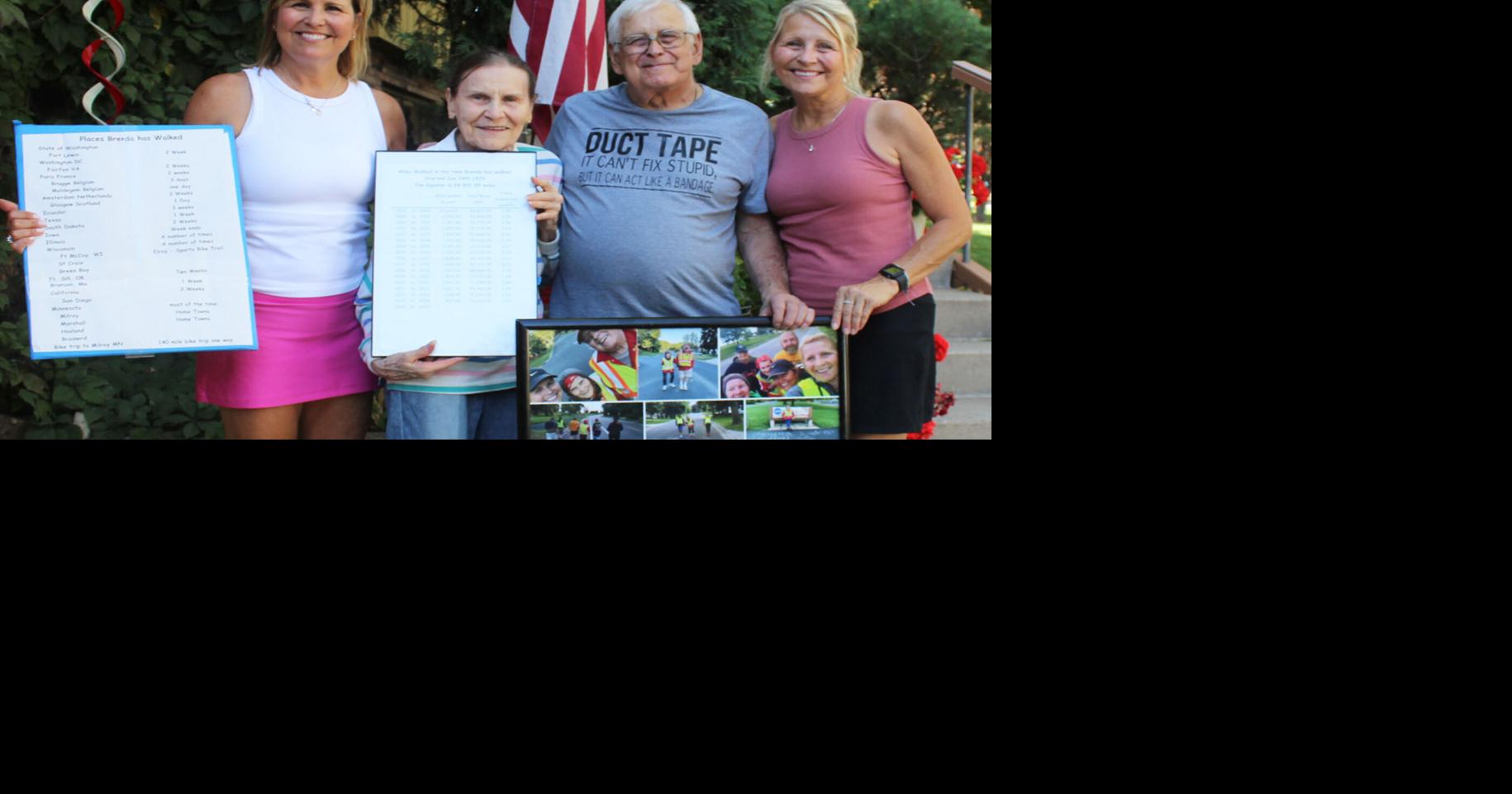 Dedicated New Hope walker celebrates 45 years of movement | Local News ...