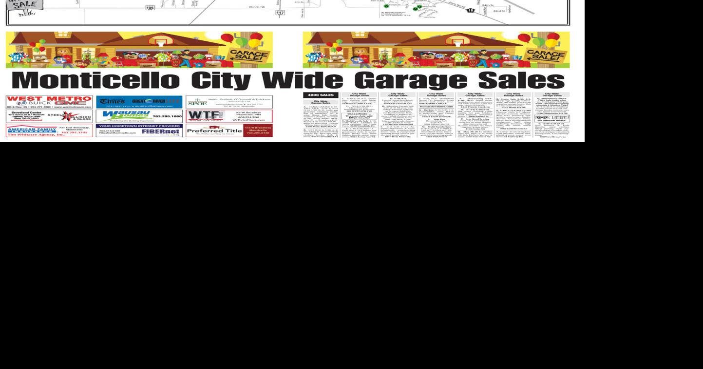 Monticello Times AllCity Garage Sale returns this weekend Local News