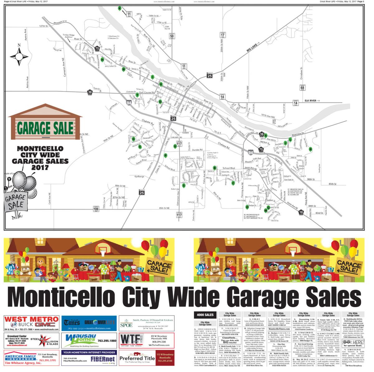 Monticello Times AllCity Garage Sale returns this weekend Local News