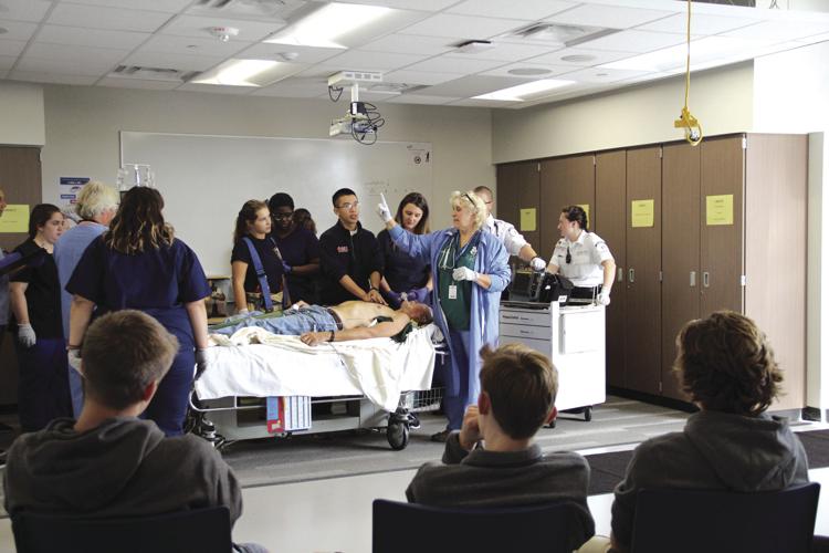 SLP High School OEC students participate in mock cardiac arrest drill ...