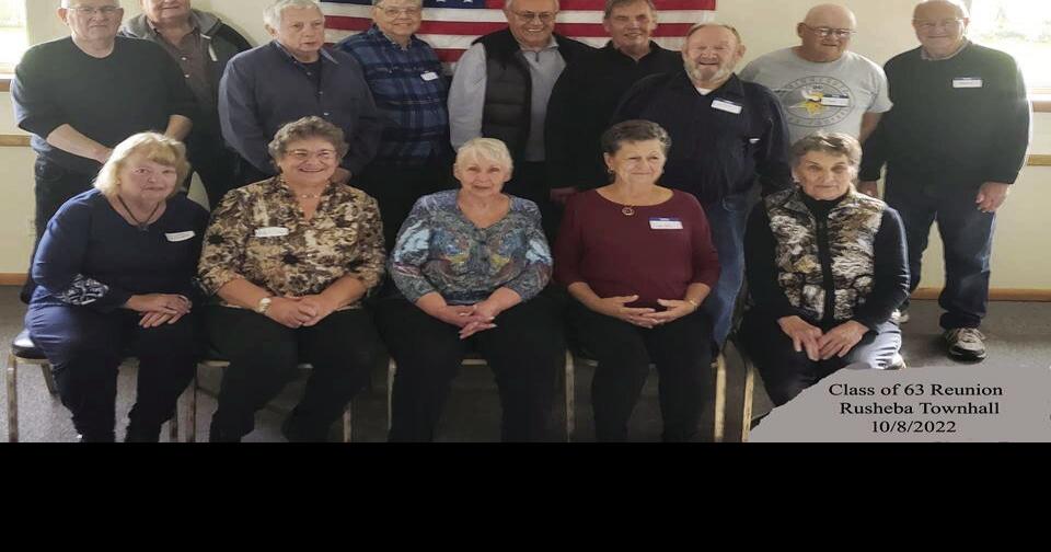Rush City High School Class of '63 holds reunion Local News