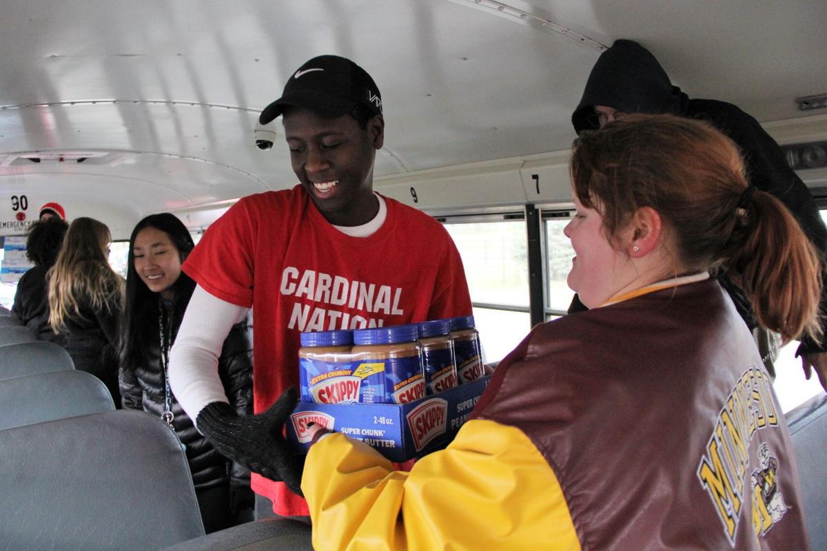 Crhs And Community Partners Successfully Stuff The Bus Coon Rapids Hometownsource Com