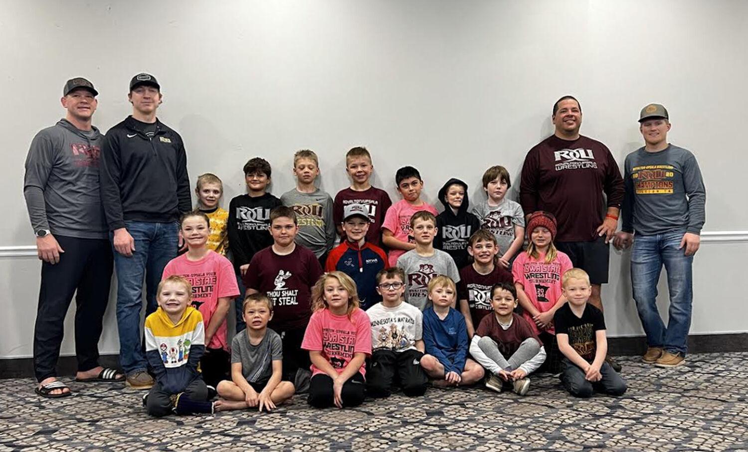 Youth Royals wrestlers at the NYWA State Tournament Sports