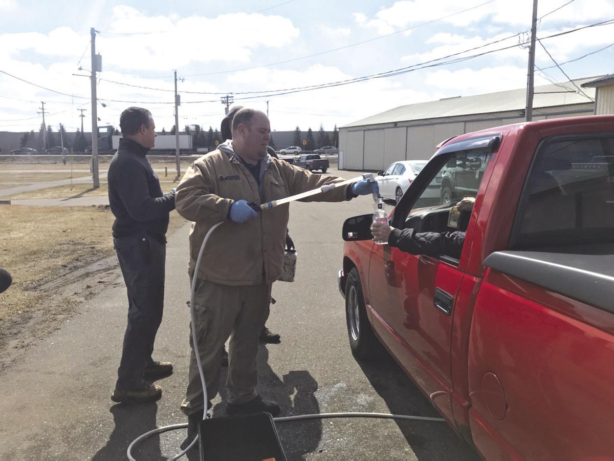 Ramsey Business Provides Free Hand Sanitizer At Anoka County Fairgrounds Free Hometownsource Com