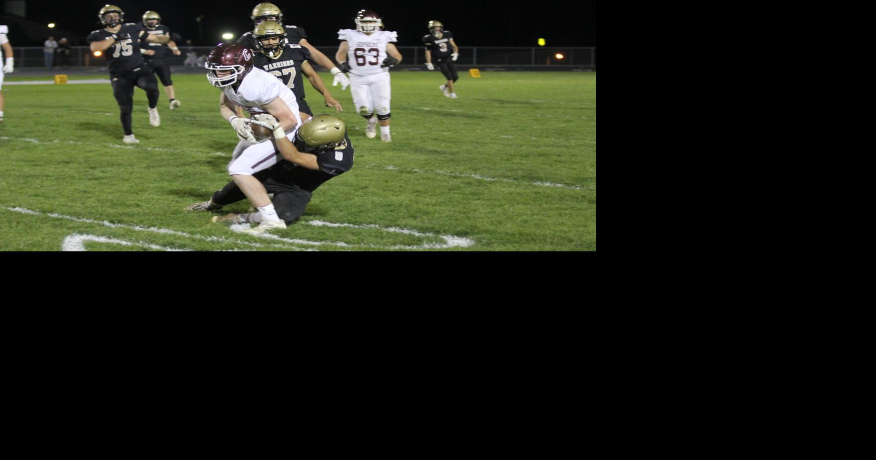Warriors Win Big in St. Charles, Hauser and Knutson Rush for 5 Touchdowns, King Throws 3