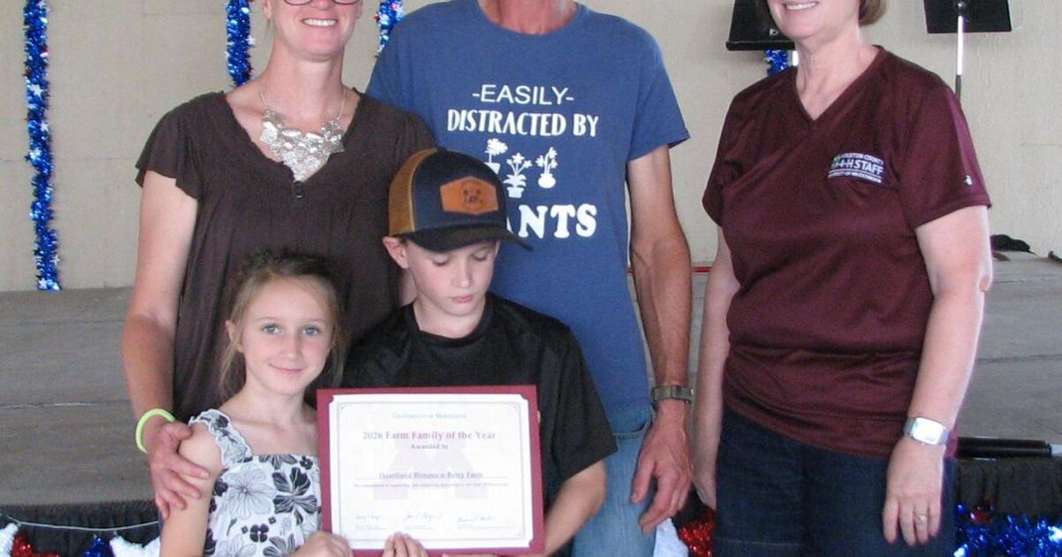 University of Minnesota Farm Family recognized