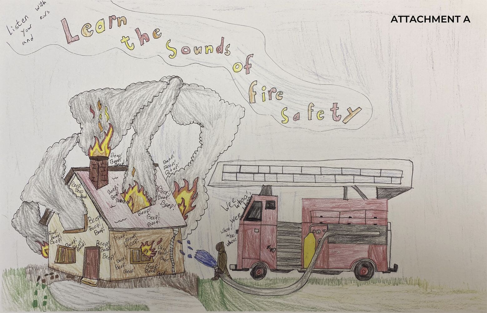 West Main Students Win Fire Safety Poster Contest - Ravenna City Schools -  Ohio