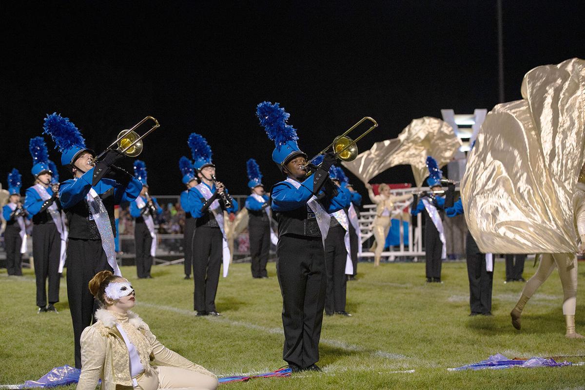 Eastview High School marching band competes in Waseca Apple Valley