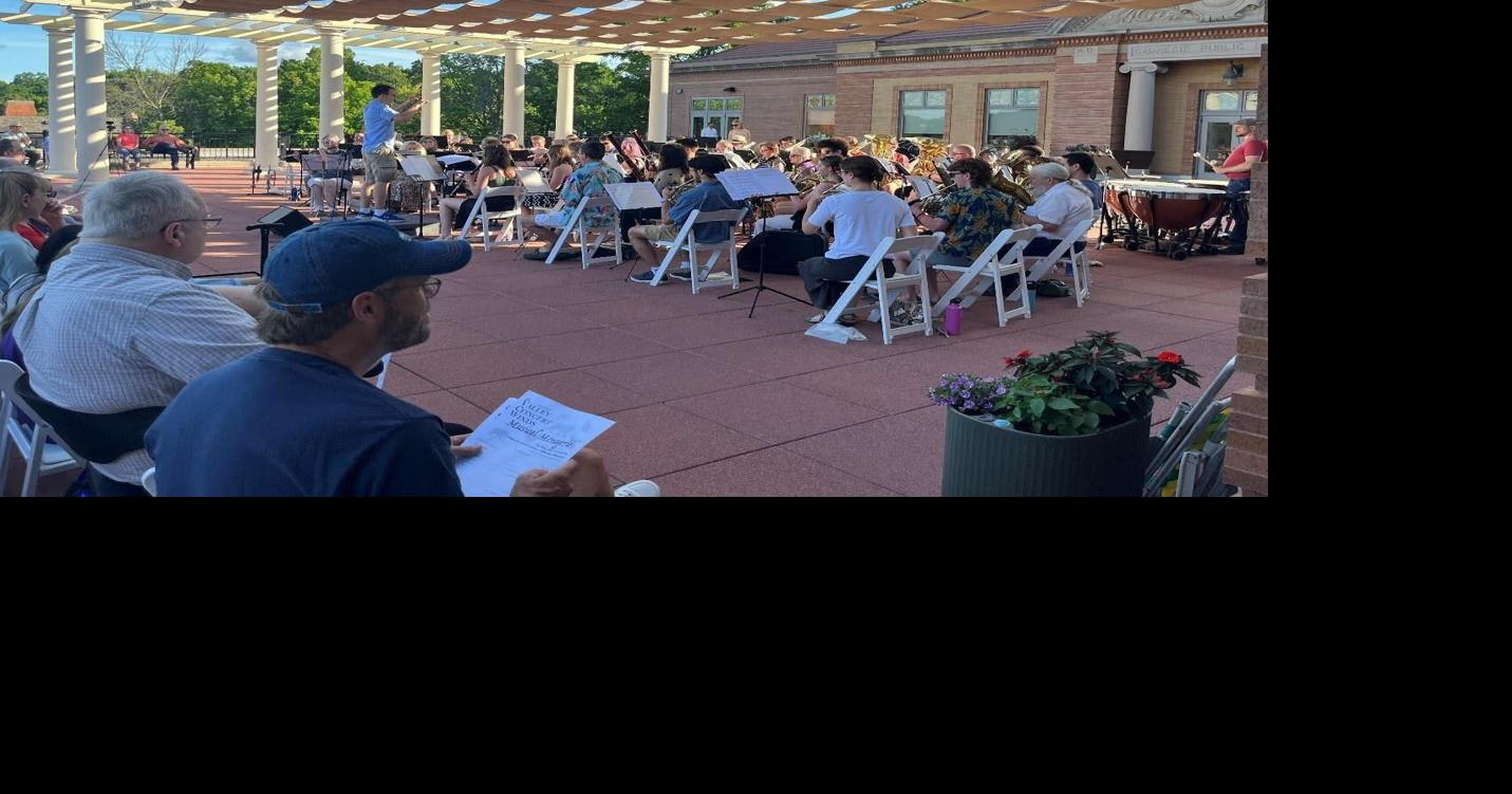 Music, views, and summer evenings on the library terrace