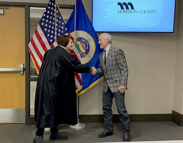 Morrison County officials sworn in Photos Video hometownsource com