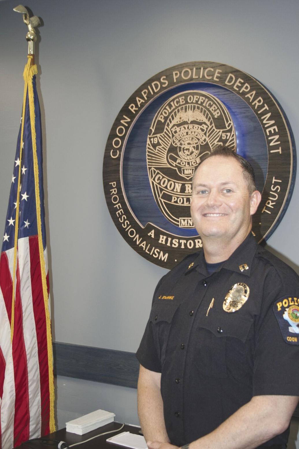 Stahnke named Coon Rapids police chief Coon Rapids