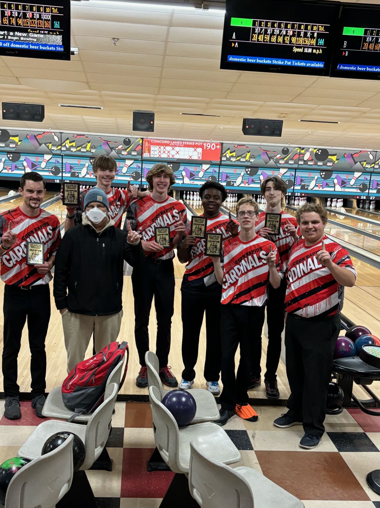 Coon Rapids bowling wins state championship