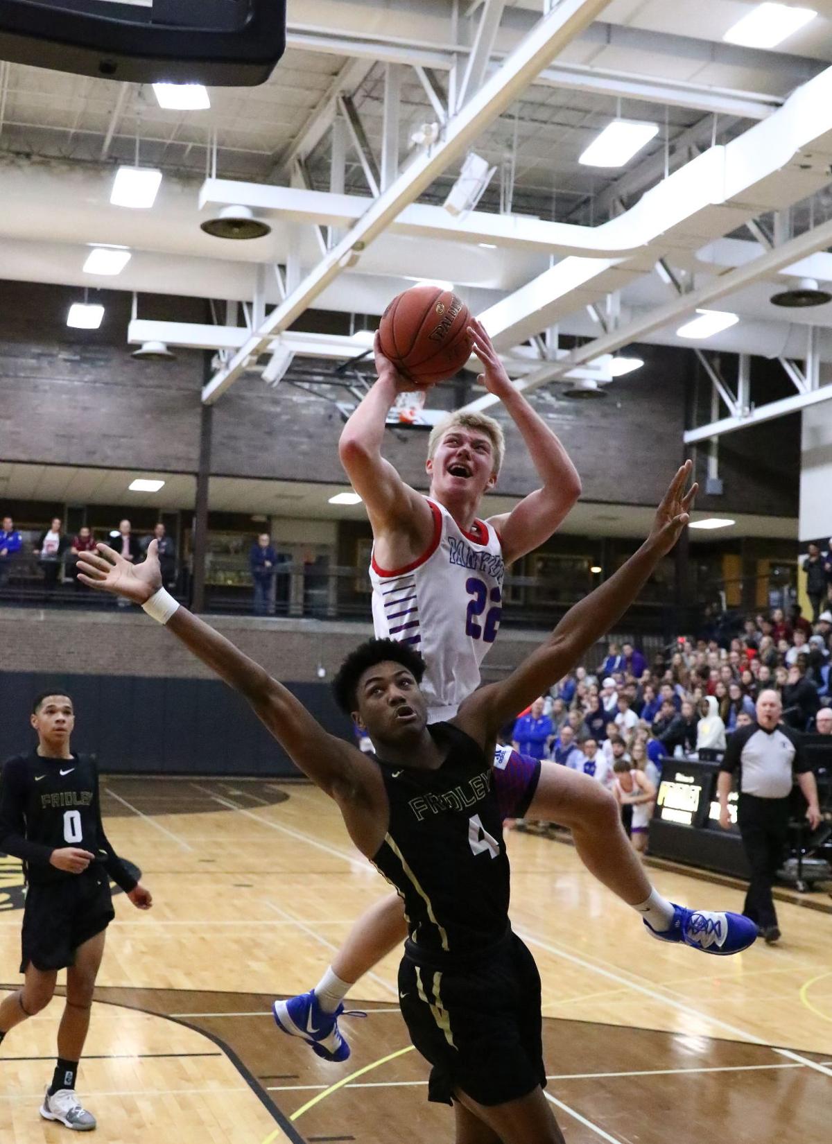 Boys Basketball Spring Lake Park S Myren Remme Reach 1 000 Career Points Spring Lake Park Hometownsource Com