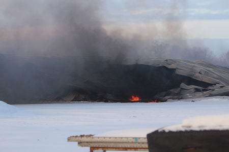 Fire decimates Coin-Tainer | Local News | hometownsource.com