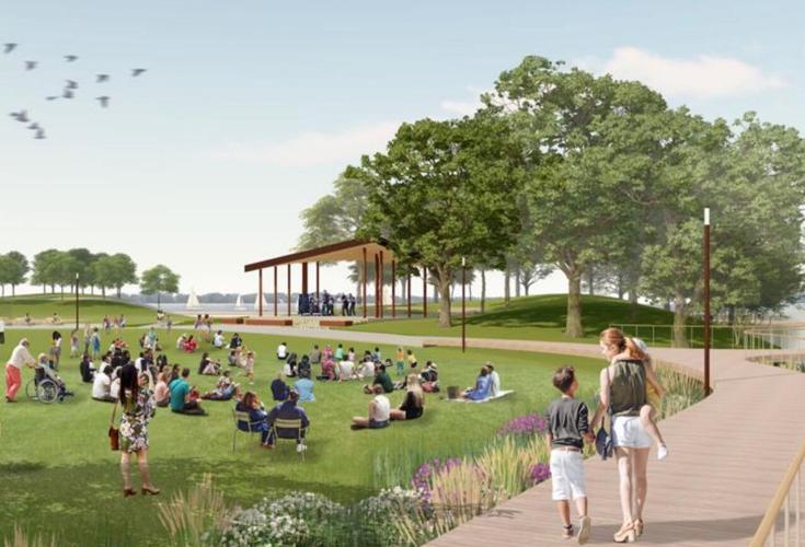 Excelsior Commons bandshell design approved Excelsior/South Lake