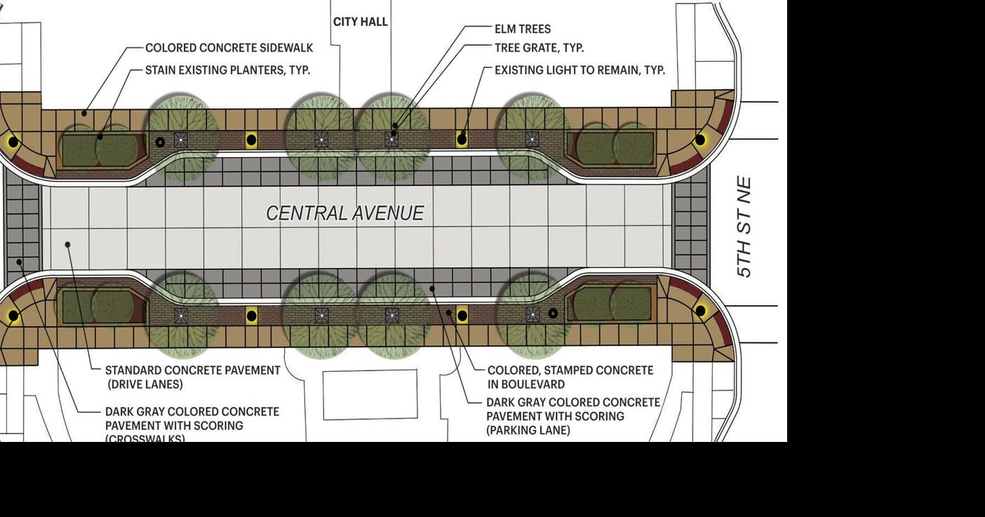 Osseo approves plans for reconstruction of Central Avenue Government