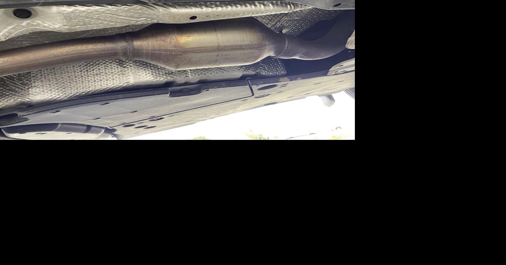 holds catalytic converter marking event Local News