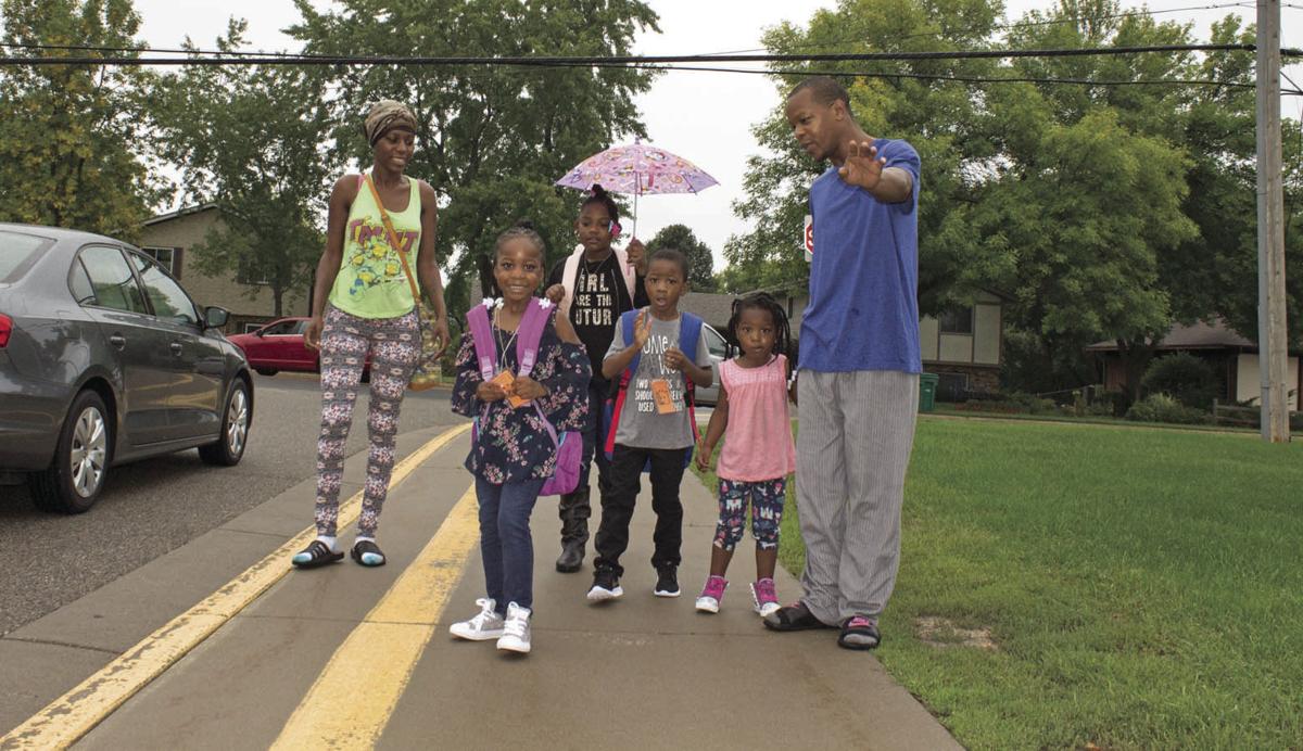 A rainy first day at Meadow Lake Elementary Free