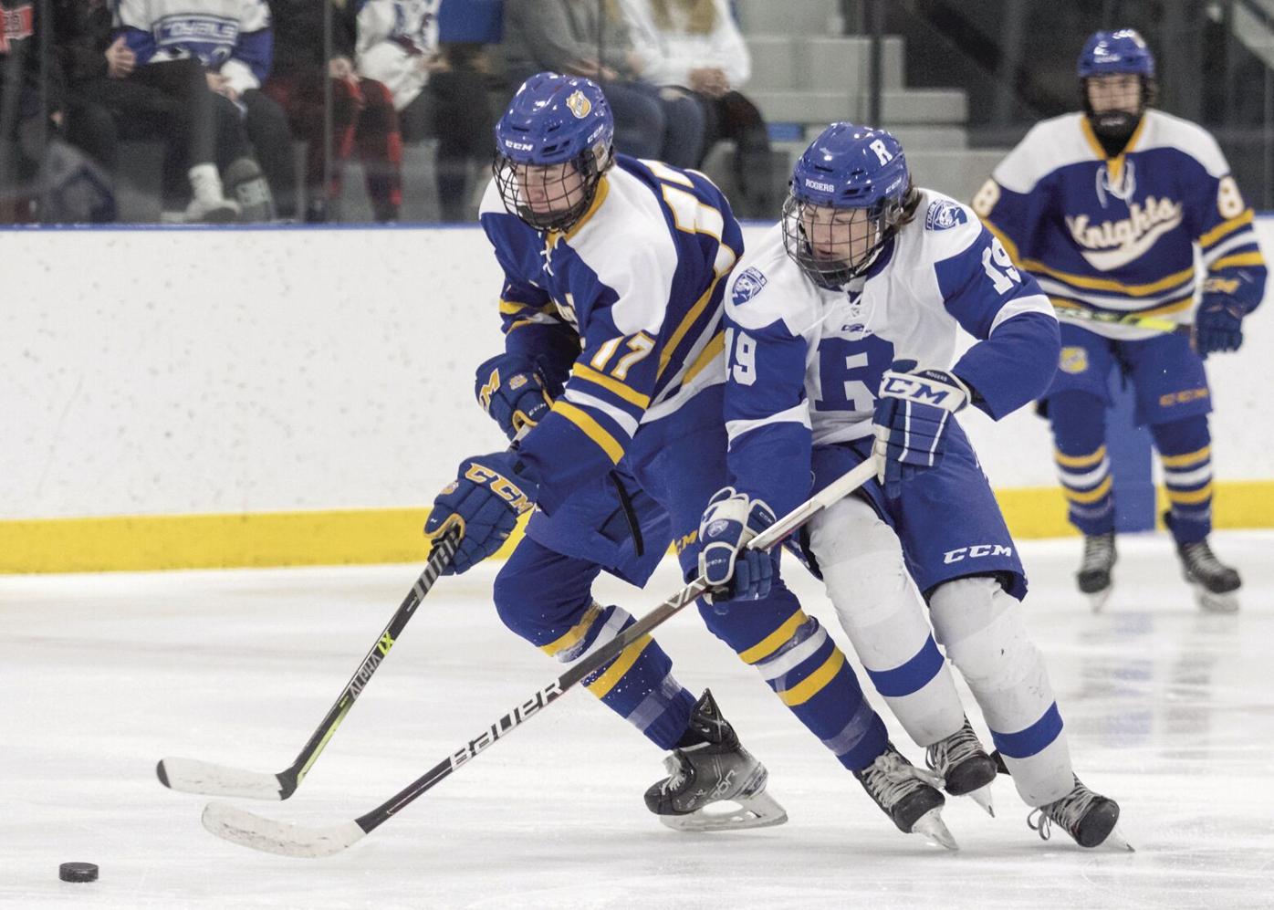Royals boys hockey team sends game to overtime