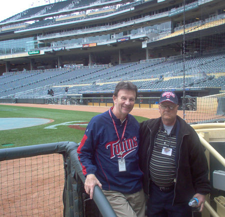 An 'in' with the Twins: Bruce Schmidt donates Kingman 'dome ball ...