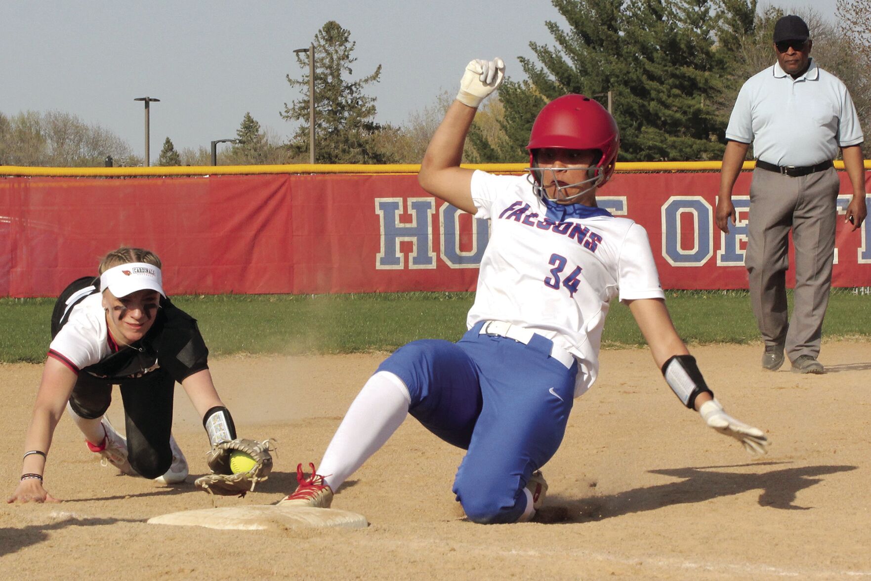 Armstrong softball responds to adversity with big win over Cardinals