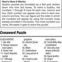 Crossword/Sudoku Puzzle hometownsource com Crossword/Sudoku Puzzle hometownsource com
