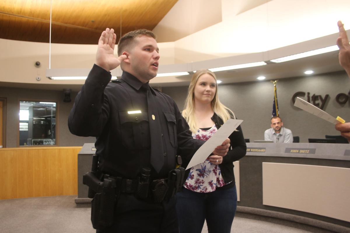 City Hires One Cop Swears In Two More Elk River