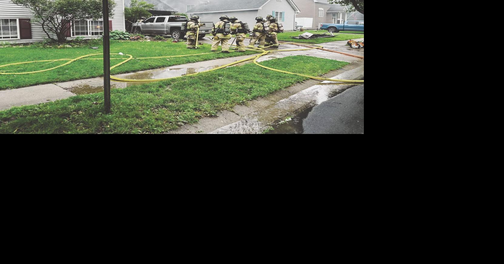 Farmington Fire fights garage fire, preserves residence | Farmington ...