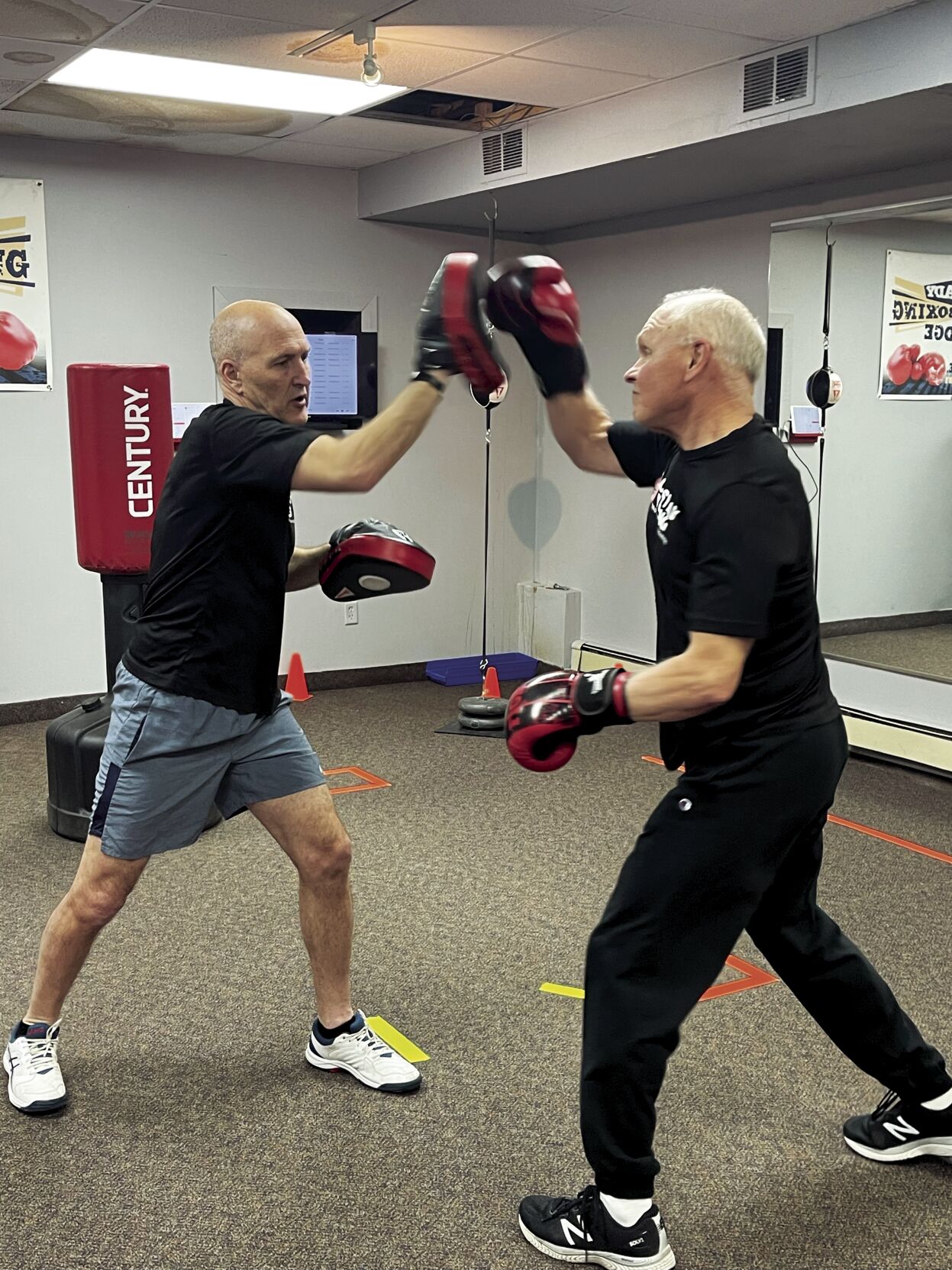 Rock Steady Boxing in Cambridge helps those with Parkinson's