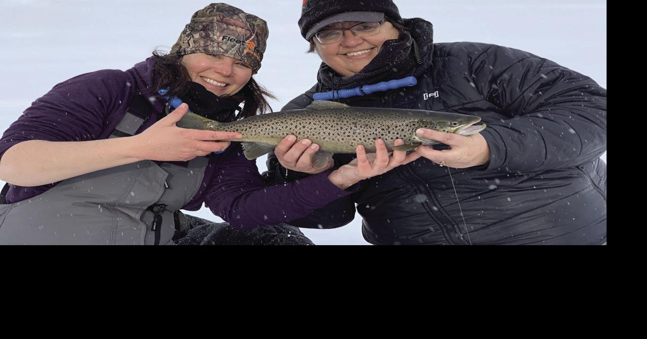 Women on Ice' are all about fishing, Community