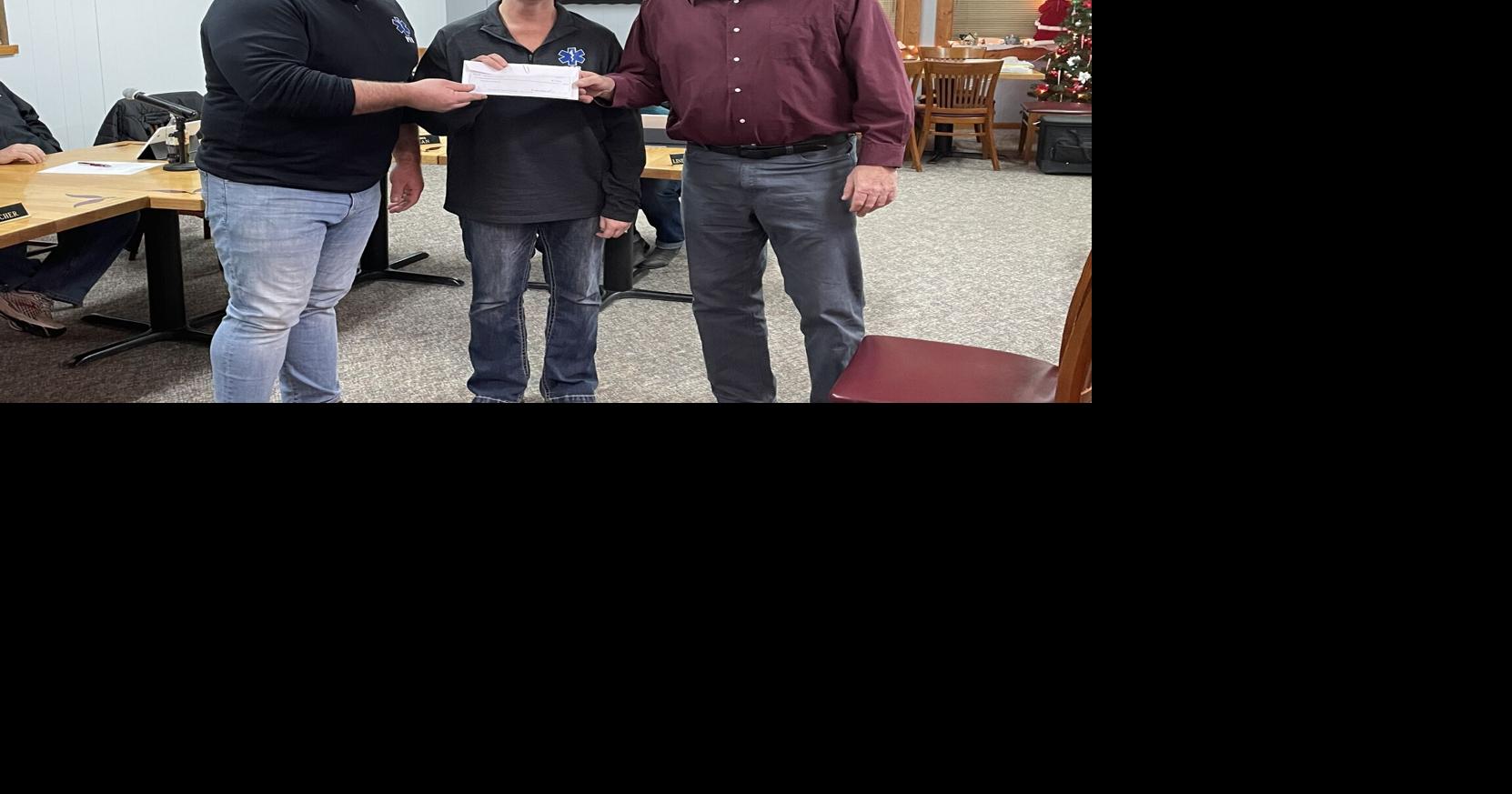 Pierz Area Commercial Club supports first response team News