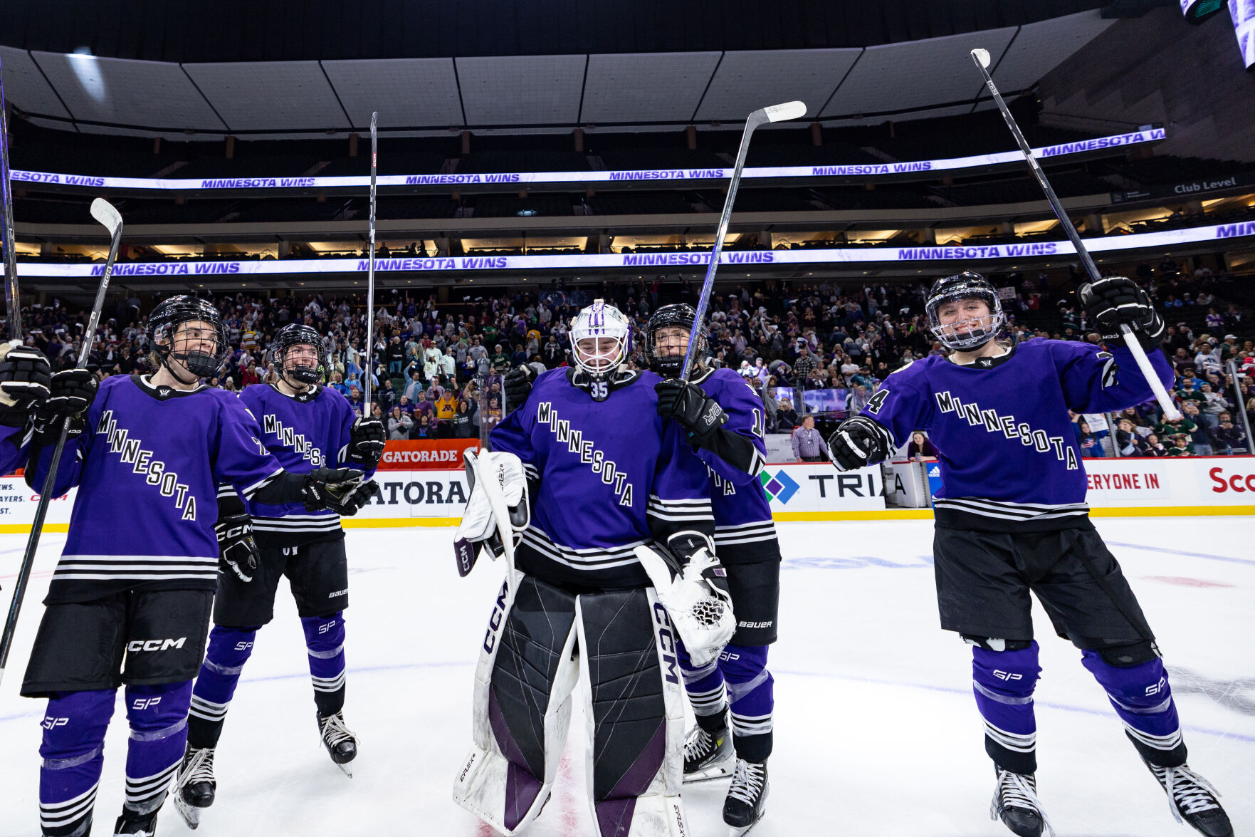 Andover's Butorac, Rooney Lift PWHL Minnesota, Blaine's Brown Helps ...