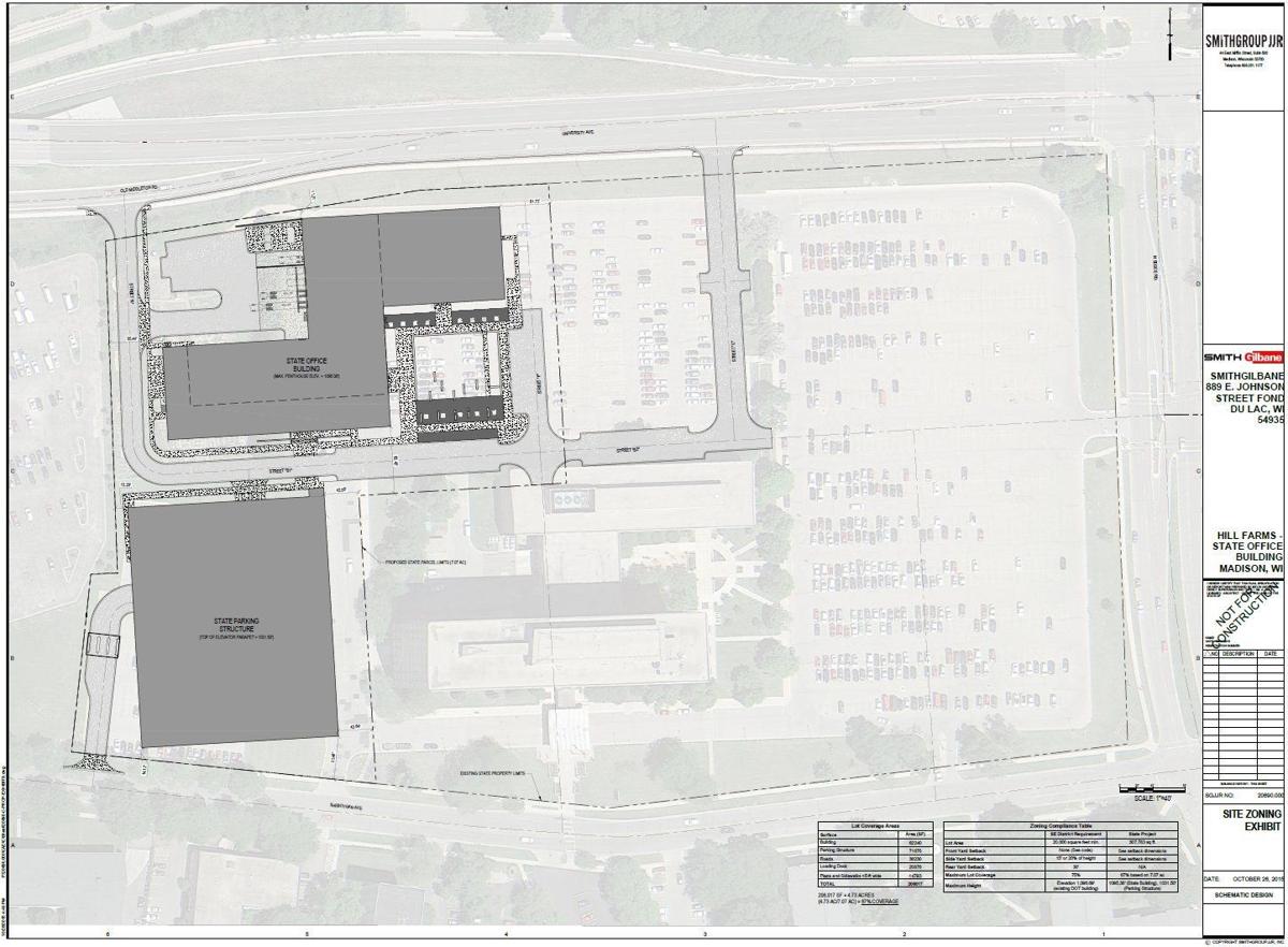 Plans give a look at building, intersections in Hill Farms