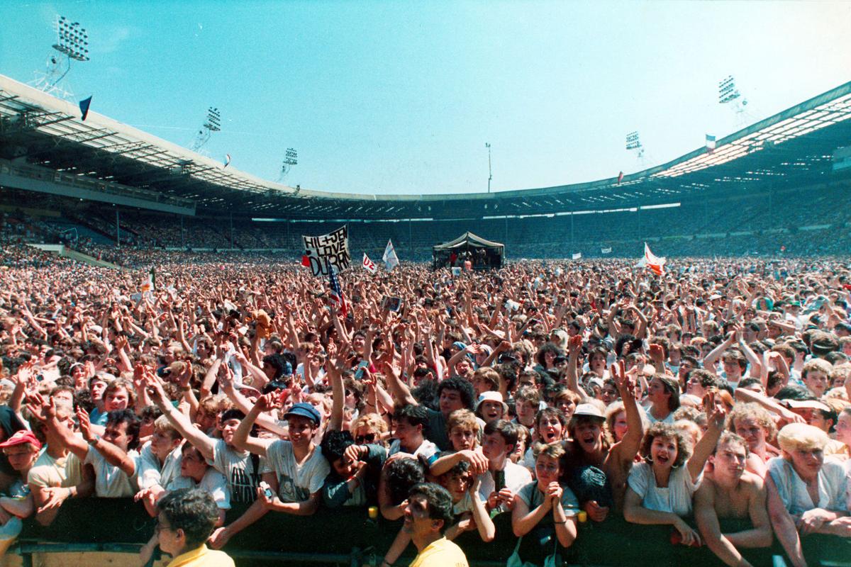 Photos 30year anniversary of Live Aid concert Madison Archives