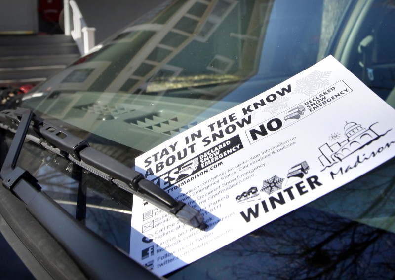 Madison issued more than 26,000 snow-related parking tickets last