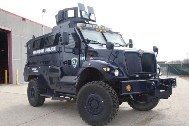 New military vehicle isn't change of philosophy, Madison police say : Wsj