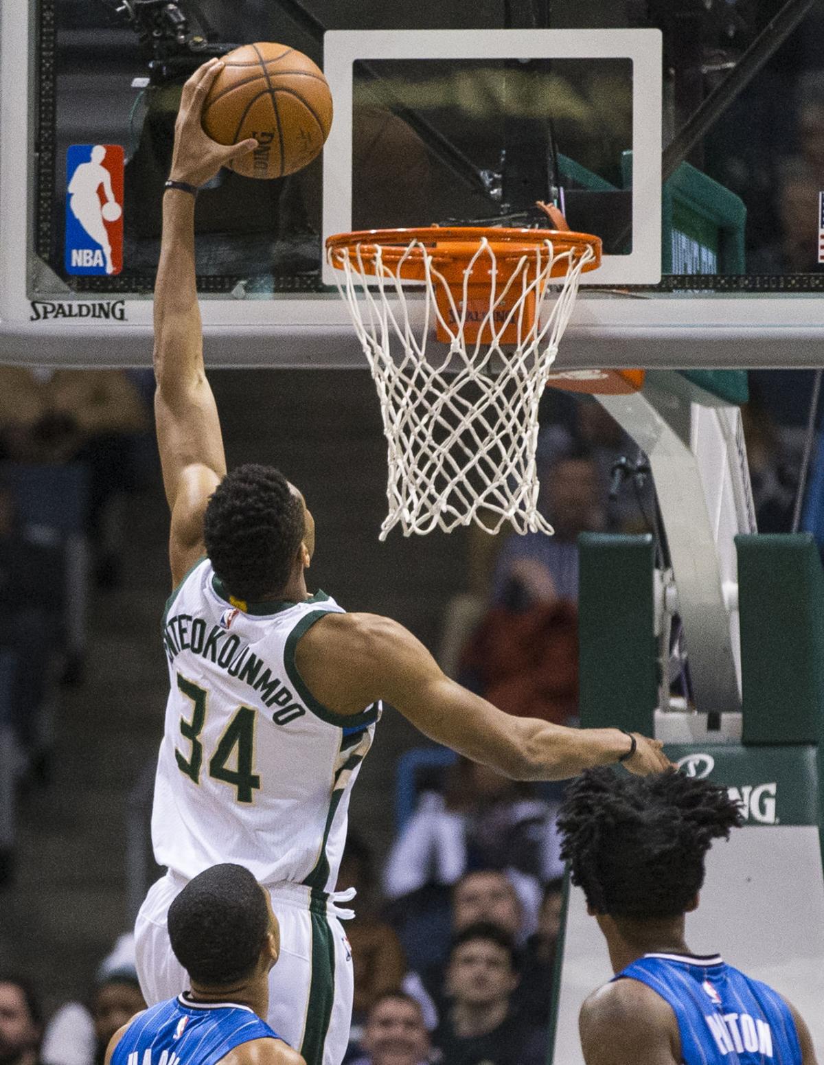 Bucks: Giannis Antetokounmpo slams door on Magic in Jason ...