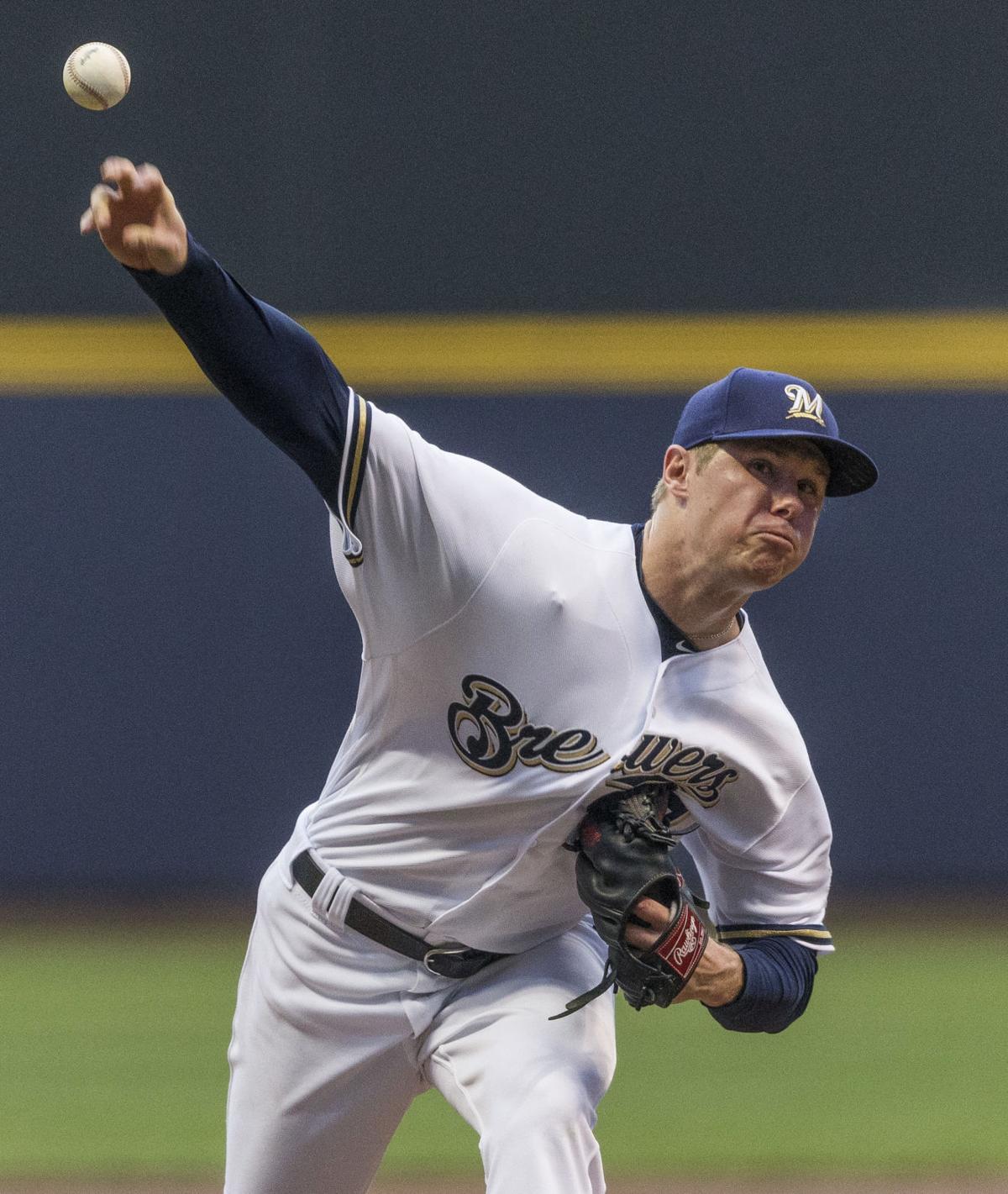 Brewers Chase Anderson looks good in loss to Colorado Major League