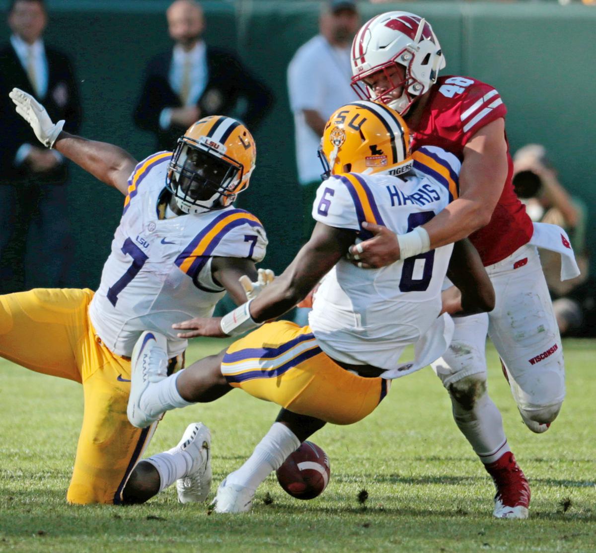 Jack Cichy LSU Wisconsin