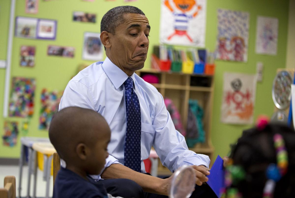 Barack Obama, classroom