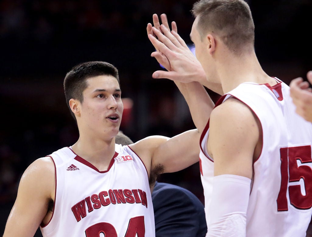 Badgers men�s basketball Bronson Koenig starts to get