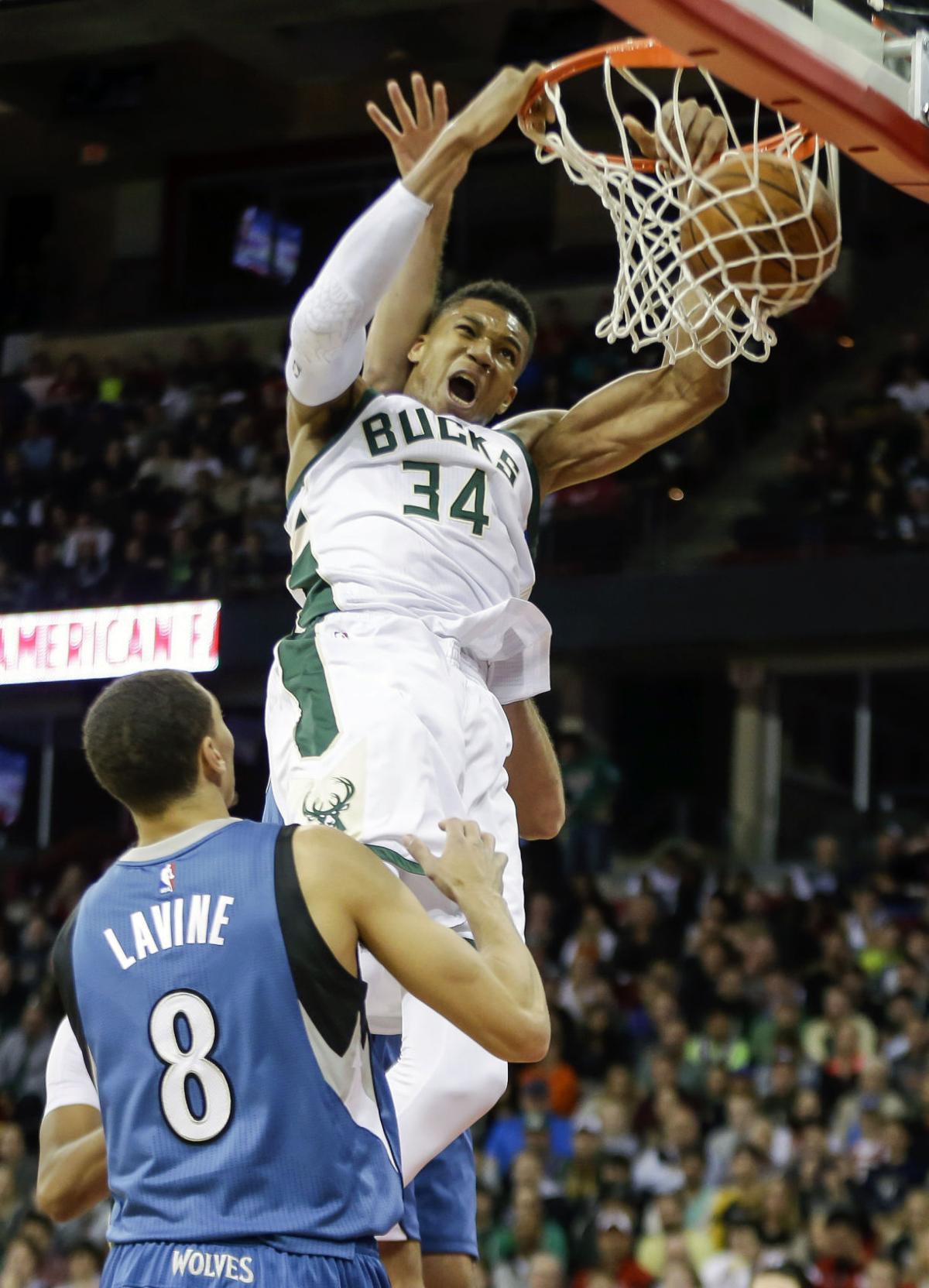 Bucks: Enthusiastic Kohl Center crowd sees victory over Timberwolves | Basketball | host.madison.com