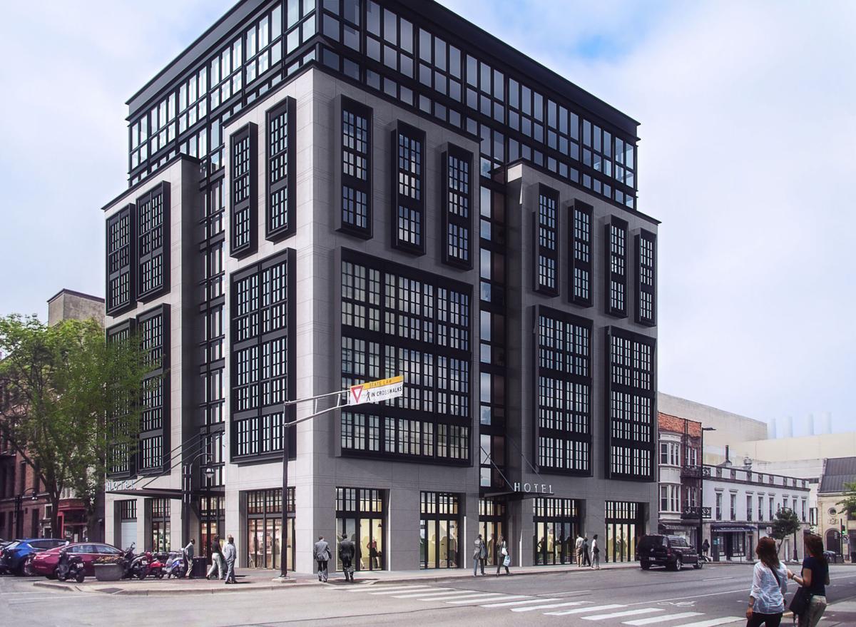 Proposed Downtown Boutique Hotel Gets New Look Madison Wisconsin Developers Offer Final Design For State Street Hotel